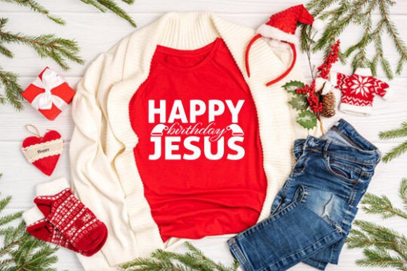 Christmas Design, Happy Birthday Jesus