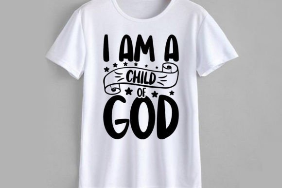 I'm a Child of God Christian SVG Design