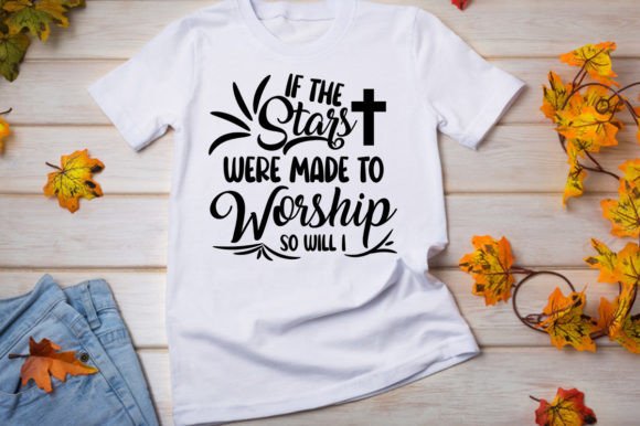 If the Stars Christian SVG Tshirt Design