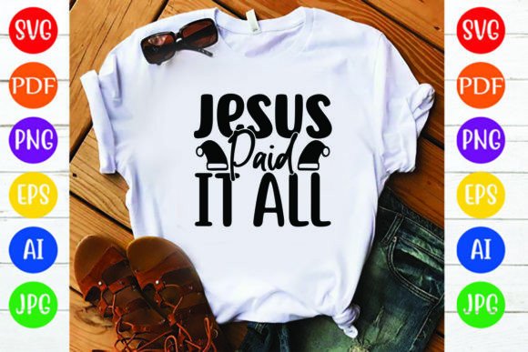Jesus Paid It All: A Brand Designer's Review of This T-Shirt Design Asset