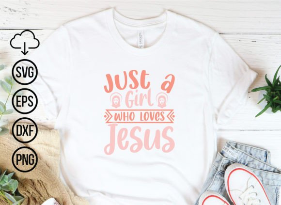 Just a Girl Who Loves Jesus, Jesus Svg B